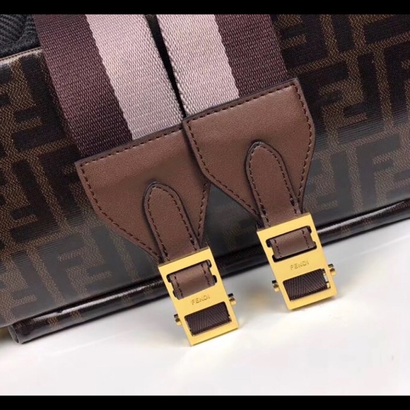 Fendi Black Fabric Backpack - Picture 4 of 5